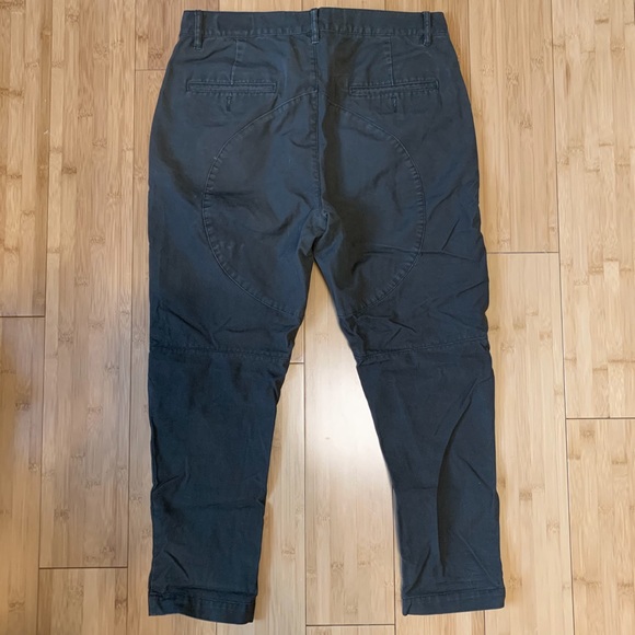 SOLD! - ASOS GREEN HAREM BUTTON UP PANTS - Picture 5 of 8